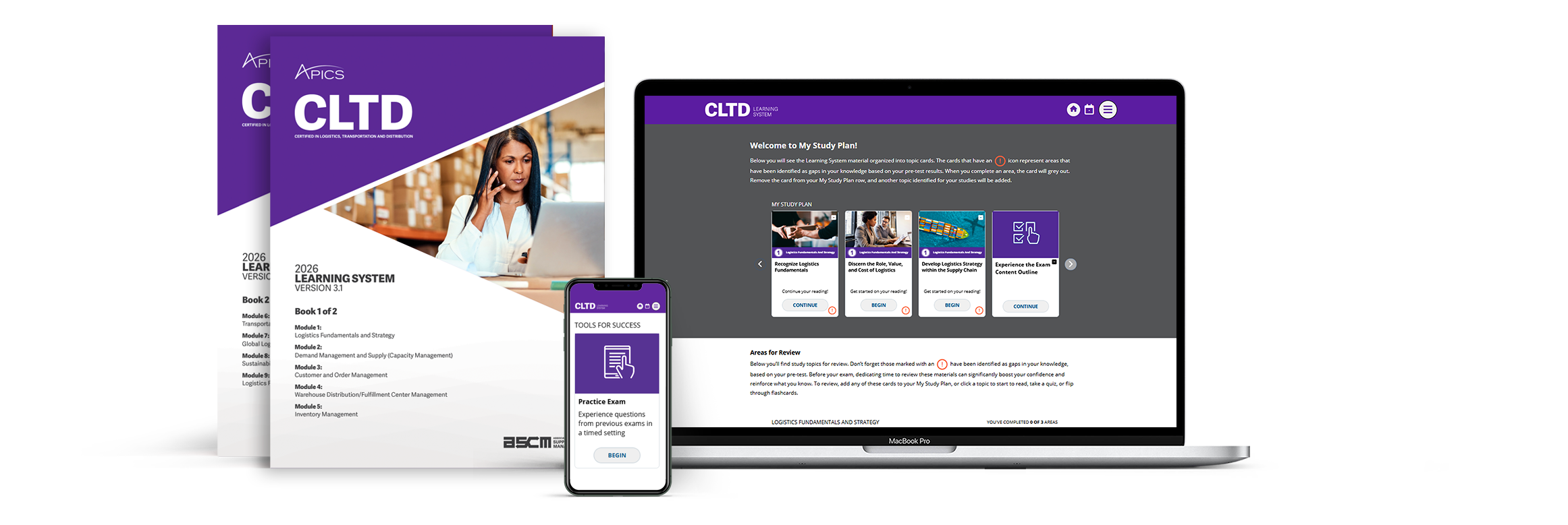 APICS CLTD Learning system online and hardcopy