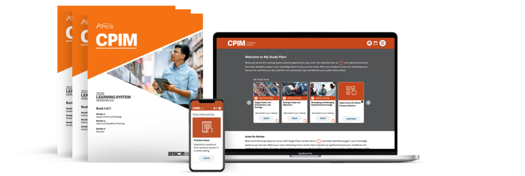 APICS CPIM Learning System online and hardcopy